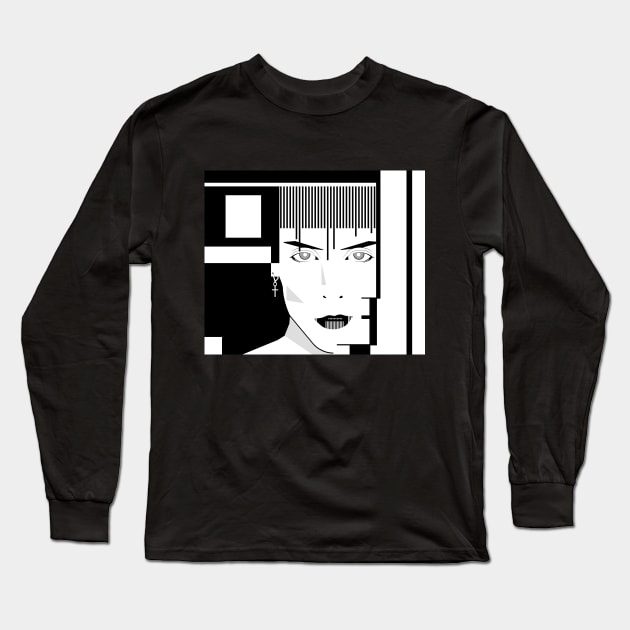 Bauhaus - Peter Murphy Long Sleeve T-Shirt by SiSuSiSu